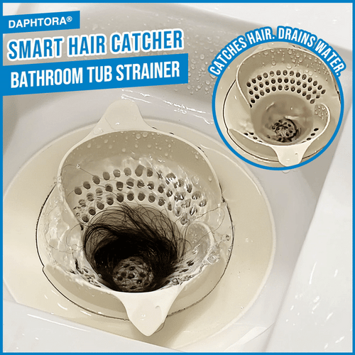 Kervalon® 2026 Upgraded Smart Hair Catcher Bathroom Tub Strainer