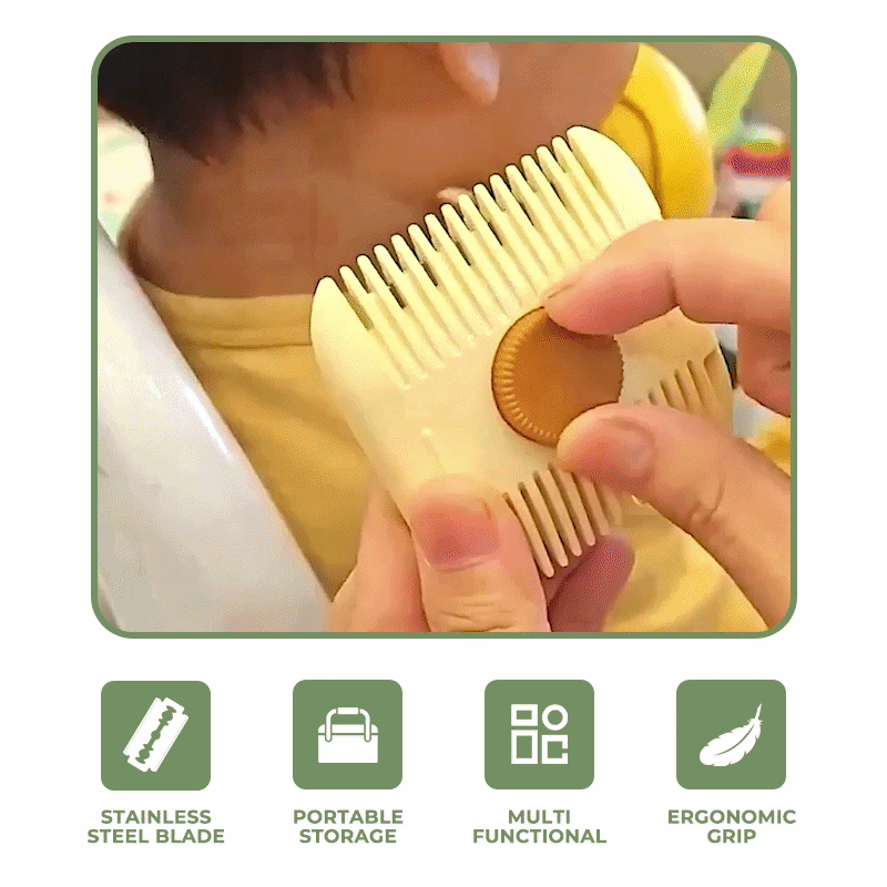 Kervalon® 2-in-1 Travel Hair Trimming Comb