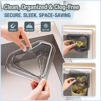 Kervalon® Magnetic Sink Drain Corner Rack