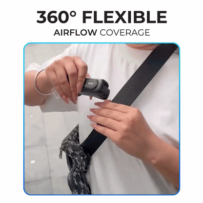 Kervalon® Mini SnapCool 360° Handheld Clip Fan