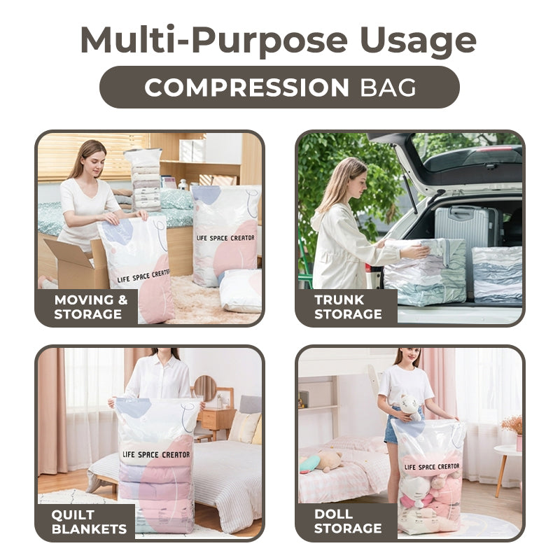 Kervalon® No-Pump Large Vacuum Storage Compression Bags