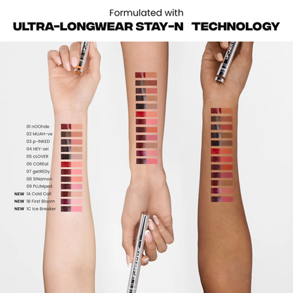 Kervalon® LIP LINER STAY-N-Peel-Off Lip Liner Stain | All Day & Night Lipliner | Long Lasting Formula