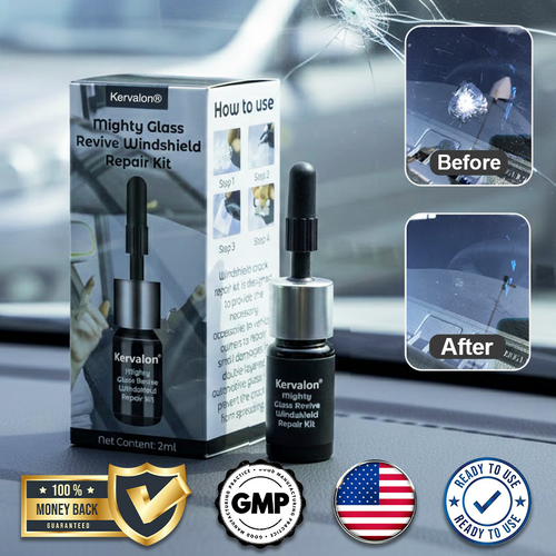 Kervalon® Mighty Glass Revive Windshield Repair Kit