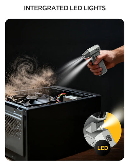 Kervalon® Z1 Compressed Air Duster💨 150000RPM Electric Air Duster with LED Display & Brushless Motor