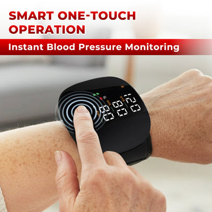 ⭐️Kervalon® Home LED Touch Screen Rechargeable mmHg Wrist Monitor
