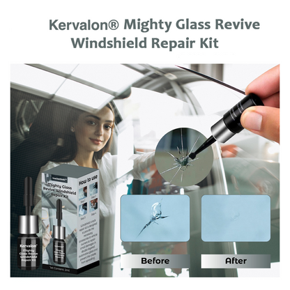 Kervalon® Mighty Glass Revive Windshield Repair Kit