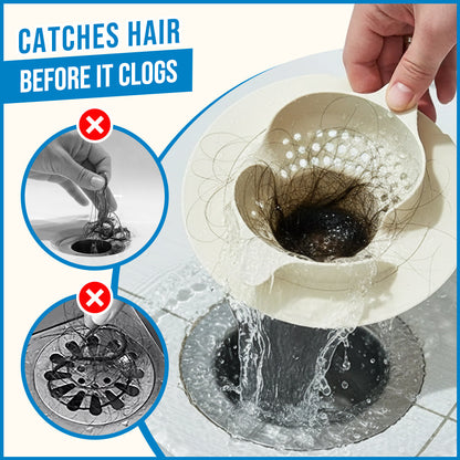 Kervalon® 2026 Upgraded Smart Hair Catcher Bathroom Tub Strainer