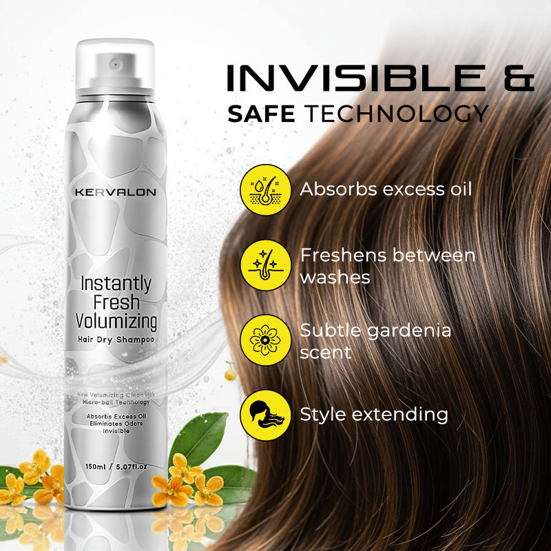 Kervalon® Zero Trace Oil Absorber Light Dry Shampoo