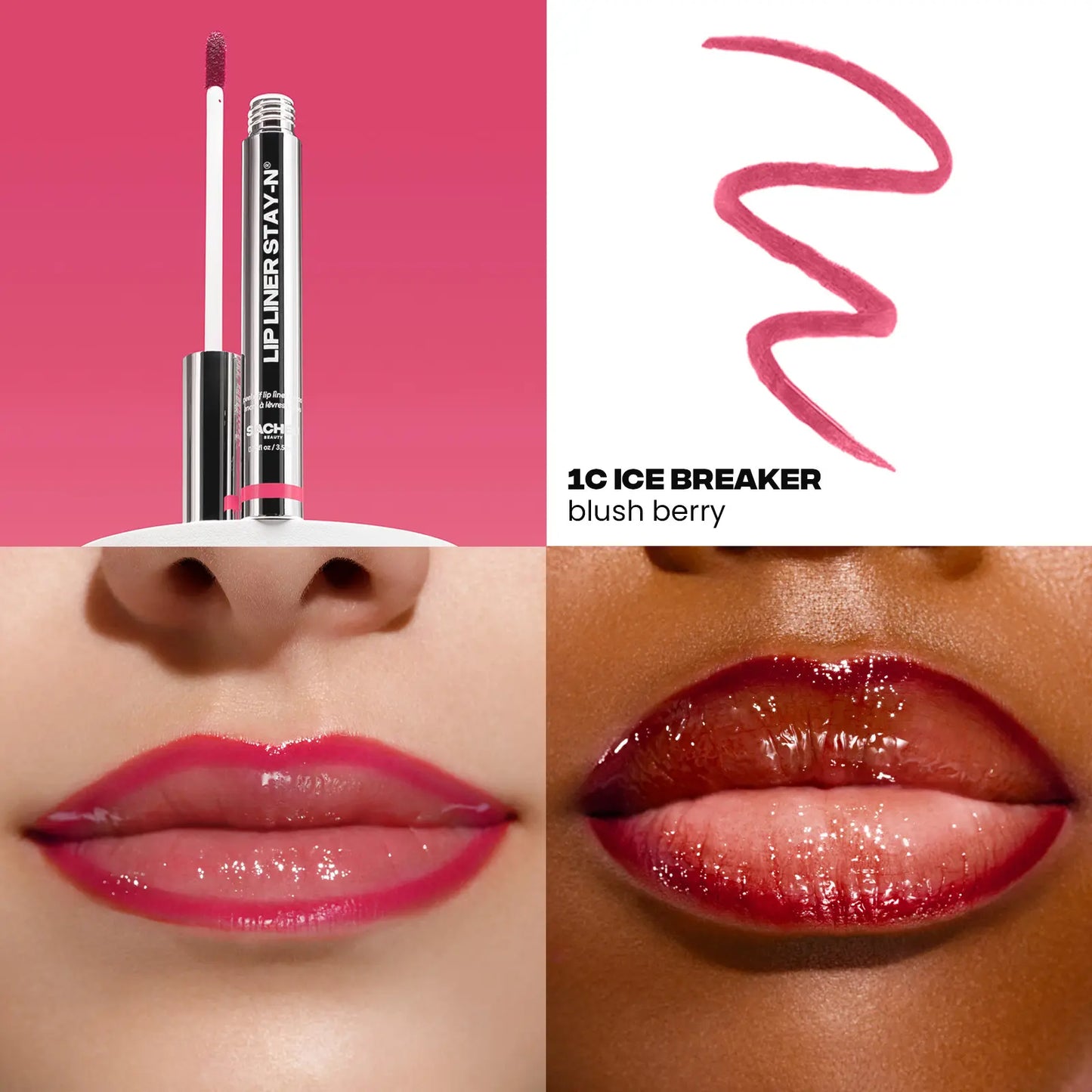 Kervalon® LIP LINER STAY-N-Peel-Off Lip Liner Stain | All Day & Night Lipliner | Long Lasting Formula