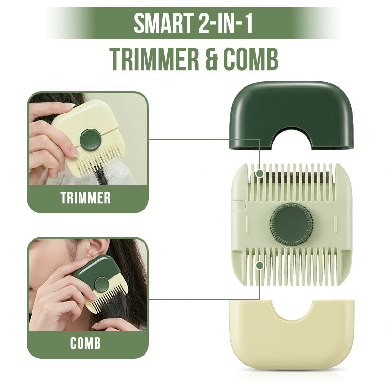 Kervalon® 2-in-1 Travel Hair Trimming Comb