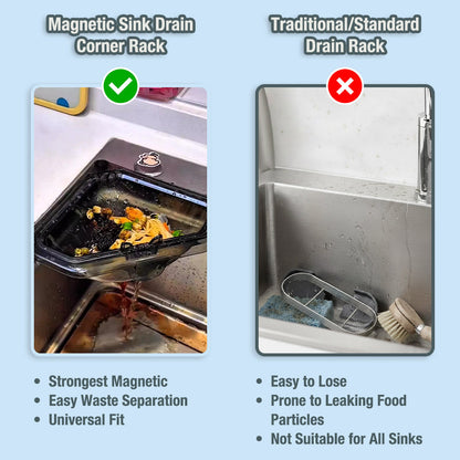 Kervalon® Magnetic Sink Drain Corner Rack