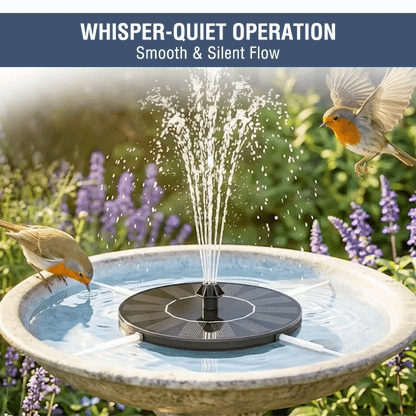 Kervalon® Solar Flow Ultra-Steady Fountain 1.4W High-Efficiency Solar Pump