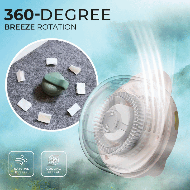 ⭐️Kervalon® Wearable Tiny Cool Bladeless Clip Fan