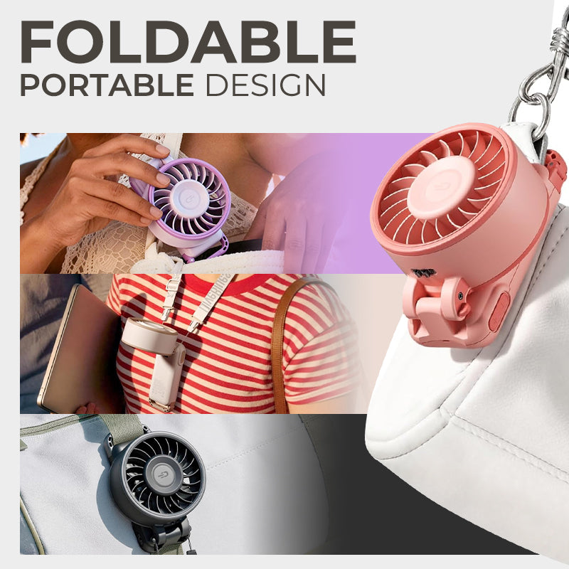 Kervalon® Instant Cooling 100-Speed Foldable Turbo Fan