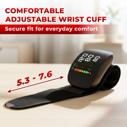⭐️Kervalon® Home LED Touch Screen Rechargeable mmHg Wrist Monitor