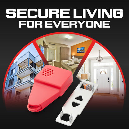 Kervalon® 2-in-1 Portable Door Lock & 90dB Alarm