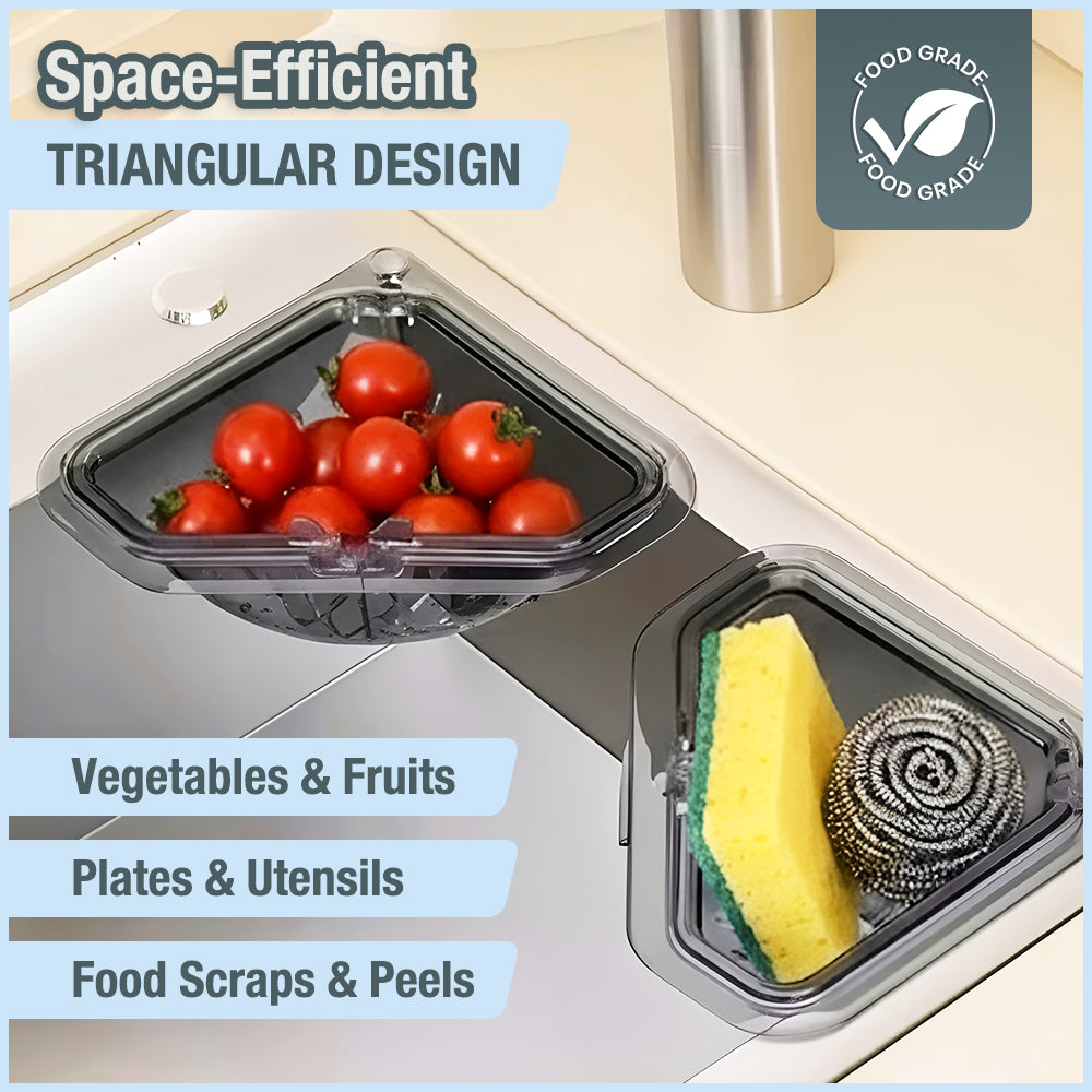 Kervalon® Magnetic Sink Drain Corner Rack