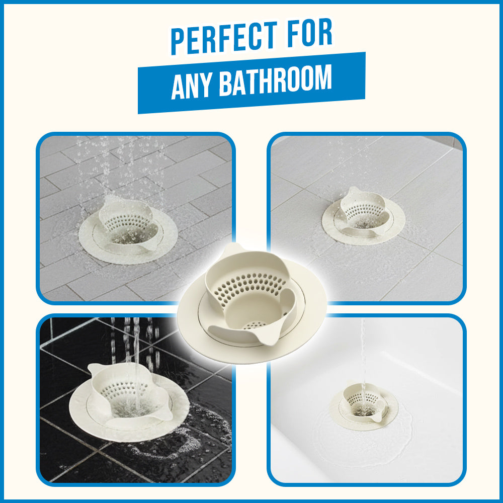 Kervalon® 2026 Upgraded Smart Hair Catcher Bathroom Tub Strainer