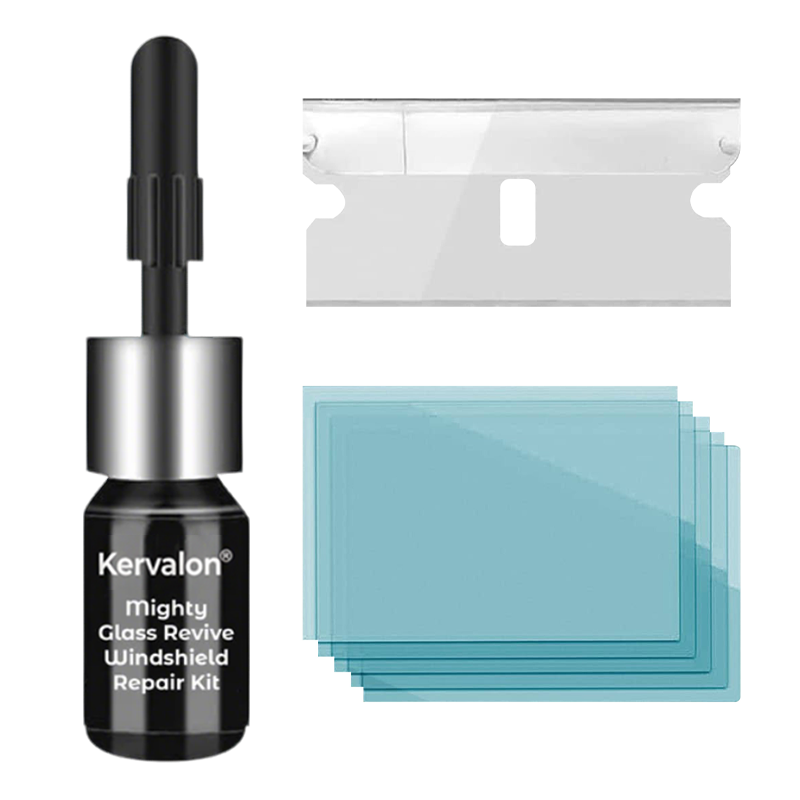 Kervalon® Mighty Glass Revive Windshield Repair Kit