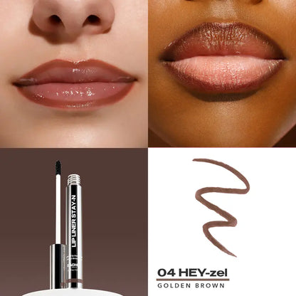 Kervalon® LIP LINER STAY-N-Peel-Off Lip Liner Stain | All Day & Night Lipliner | Long Lasting Formula
