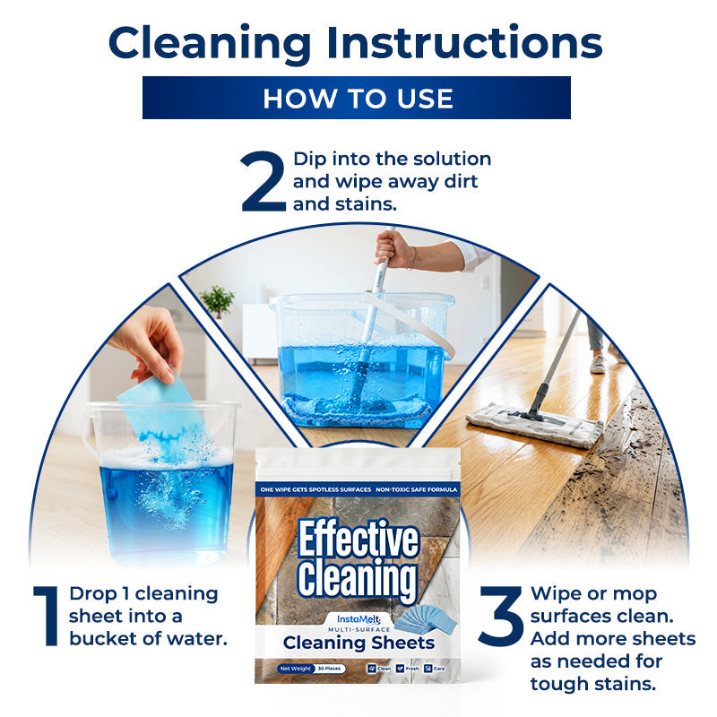 Kervalon® InstaMelt Multi-Surface Cleaning Sheets