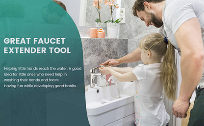 Kervalon® FlexFlow 1080° Robotic Arm Faucet Extender for Effortless Self-Care🚰