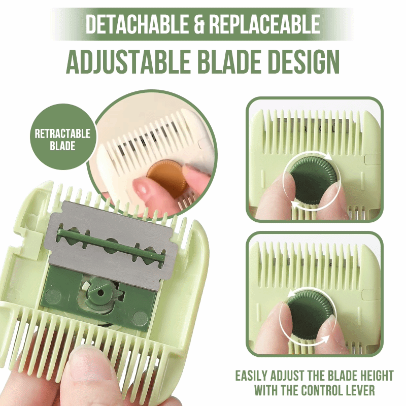 Kervalon® 2-in-1 Travel Hair Trimming Comb