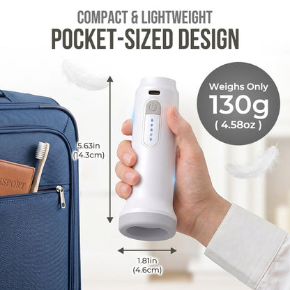 Kervalon® Mini USB-C Rechargeable Travel Vacuum Pump