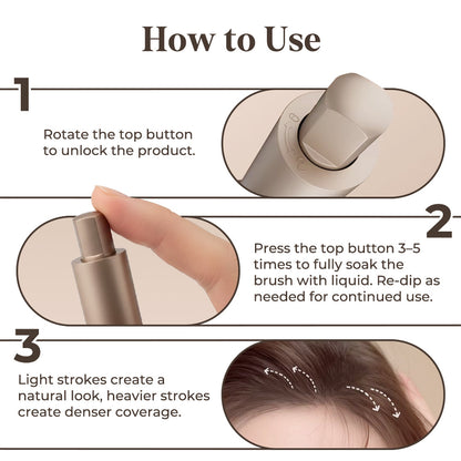 Kervalon® Natural Root-Blend Hairline Blur Brush