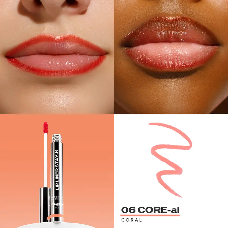 Kervalon® LIP LINER STAY-N-Peel-Off Lip Liner Stain | All Day & Night Lipliner | Long Lasting Formula