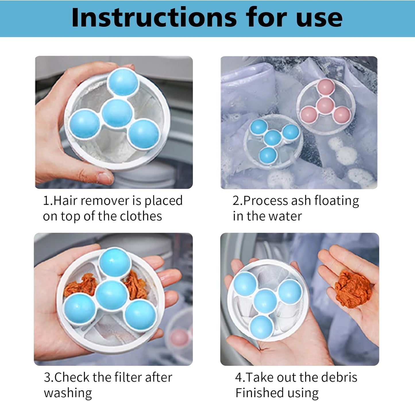 🔥2026 Upgrade🔥Kervalon® Washing Machine Mesh Bag Hair Filter