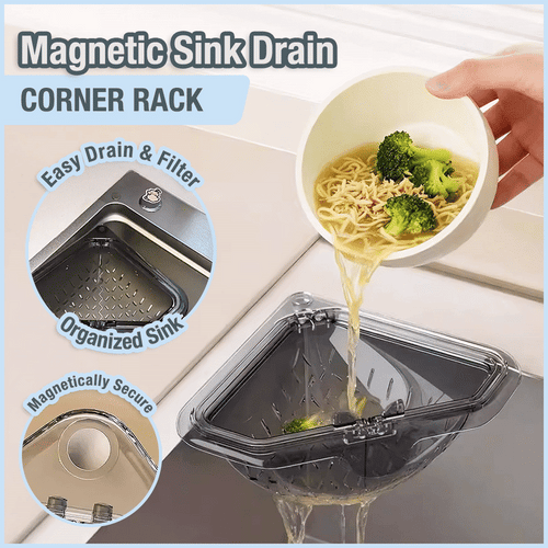 Kervalon® Magnetic Sink Drain Corner Rack