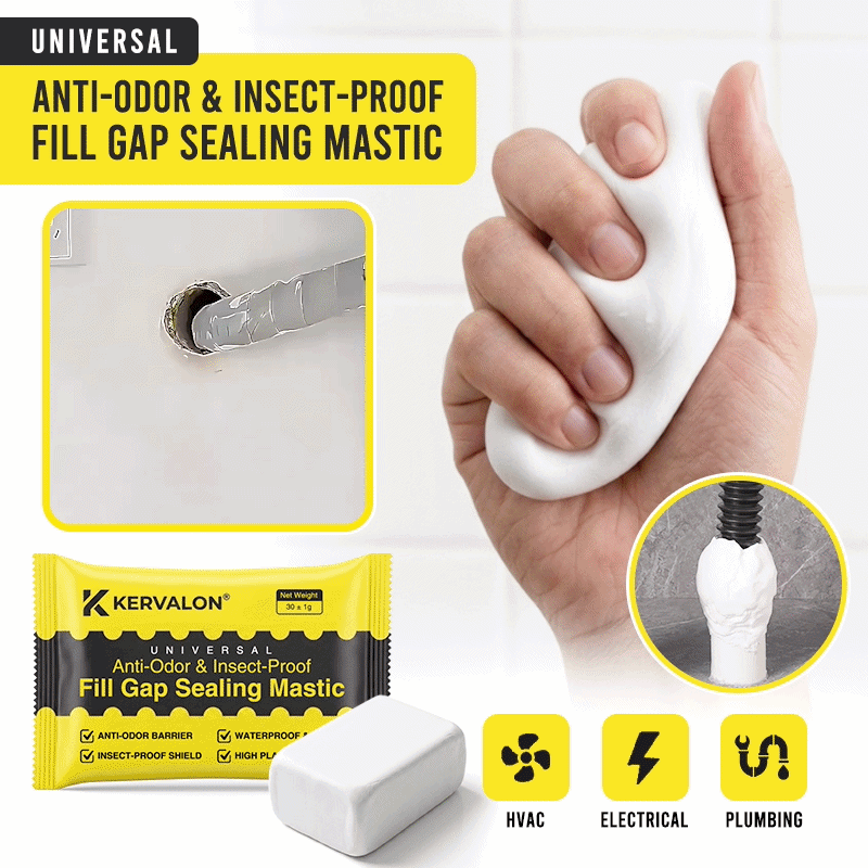 Kervalon® Universal Anti-Odor & Insect-Proof Fill Gap Sealing Mastic