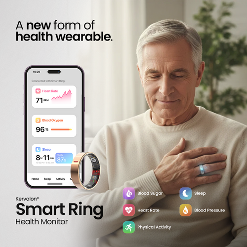 Kervalon® Smart Ring Health Monitor