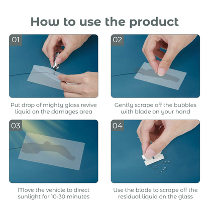 Kervalon® Mighty Glass Revive Windshield Repair Kit