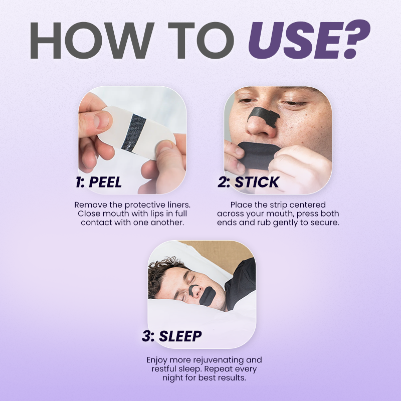 Kervalon® Hypoallergenic Mouth Tape For Sleeping