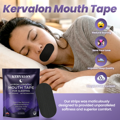 Kervalon® Hypoallergenic Mouth Tape For Sleeping