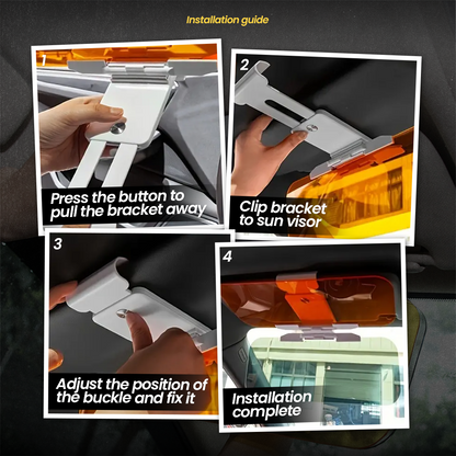 Kervalon® Anti-Glare Car Sun Visor