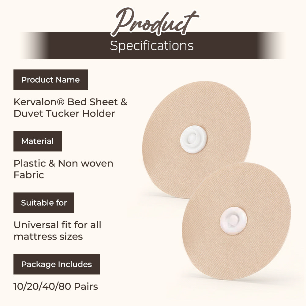 Kervalon® Bed Sheet & Duvet Tucker Holder