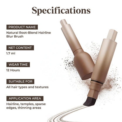 Kervalon® Natural Root-Blend Hairline Blur Brush
