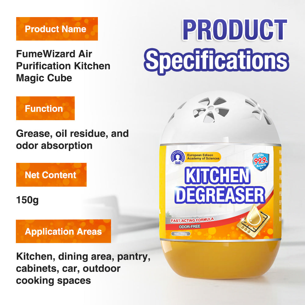 🔥Kervalon® FumeWizard Air Purification Kitchen Magic Cube