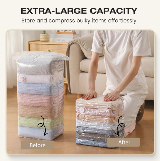 ⭐️Kervalon® No-Pump Large Vacuum Storage Compression Bags