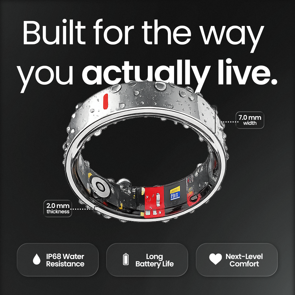 Kervalon® Smart Ring Health Monitor