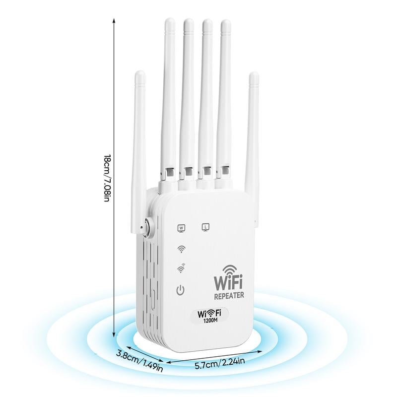 Kervalon® WiFi Extender 6-Antenna Strong Signal🚀⚡