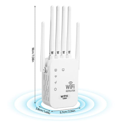 Kervalon® WiFi Extender 6-Antenna Strong Signal🚀⚡